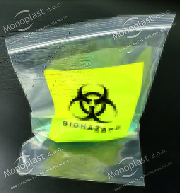 Biohazard zip kese